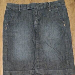 Converse One Star Denim Pencil Skirt - size 4